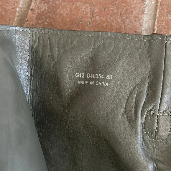 Olive Green Cole Haan Boots 8 - Picture 3 of 9